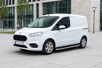Ford Courier 2014-2023 Praguri Laterale Maydos V1 (2 buc, inox) foto 1