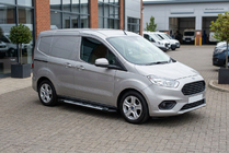 Ford Courier 2014-2023 Praguri Laterale Sunrise (2 buc, Aluminiu) foto 1