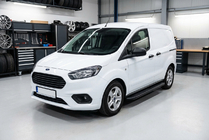 Ford Courier 2014-2023 Praguri Laterale Bosphorus Black (2 buc, Aluminiu) foto 1