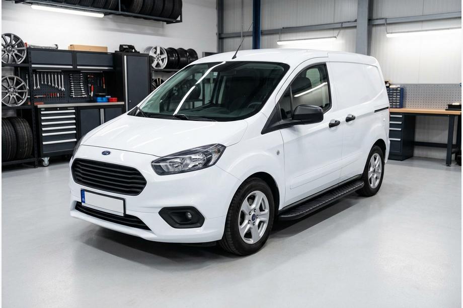 Ford Courier 2014-2023 Praguri Laterale Bosphorus Black (2 buc, Aluminiu) Image