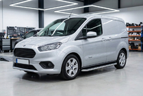 Ford Courier 2014-2023 Praguri Laterale Tayga Grey (2 buc, Aluminiu) foto 1
