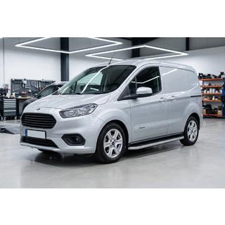 Praguri Laterale Tayga Grey (2 buc, Aluminiu) foto 1