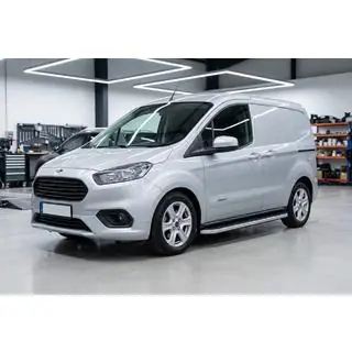 Praguri Laterale Tayga Grey (2 buc, Aluminiu) foto 1