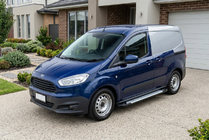 Ford Courier 2014-2023 Praguri Laterale Allmond Grey (2 buc, Aluminiu) foto 1