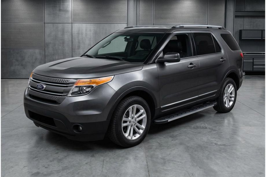 Ford Explorer 2011-2019 Praguri Laterale Duru (2 buc, Aluminiu) Image