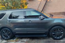 Ford Explorer 2011-2019 Praguri Laterale Allmond Black (2 buc, Aluminiu) foto 4