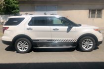 Ford Explorer 2011-2019 Praguri Laterale Sunrise (2 buc, Aluminiu) foto 5