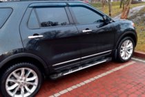 Ford Explorer 2011-2019 Praguri Laterale Sunrise (2 buc, Aluminiu) foto 2