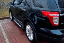 Ford Explorer 2011-2019 Praguri Laterale Sunrise (2 buc, Aluminiu) foto 3
