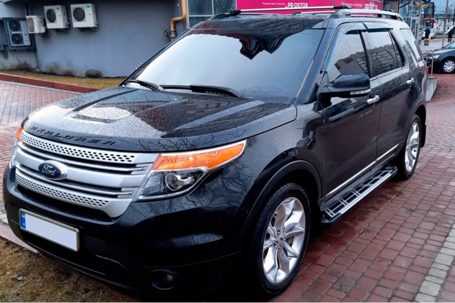 Ford Explorer 2011-2019 Praguri Laterale Sunrise (2 buc, Aluminiu) Image