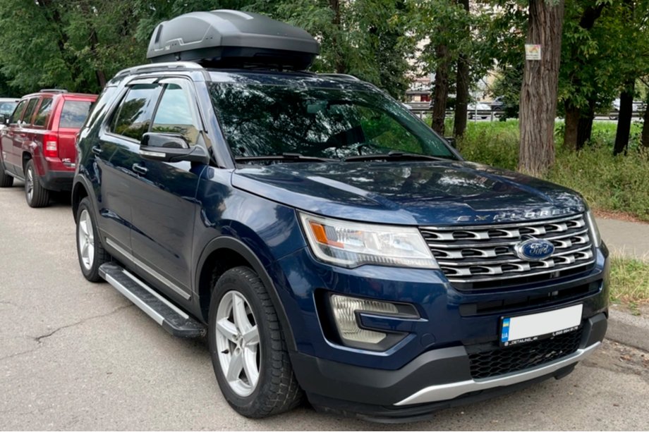 Ford Explorer 2011-2019 Praguri Laterale RedLine V1 (2 buc, Aluminiu) Image