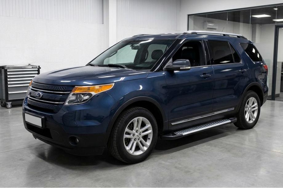 Ford Explorer 2011-2019 Praguri Laterale Line (2 buc, Aluminiu) Image