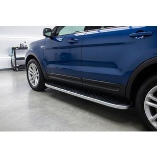 Praguri Laterale Tayga Grey (2 buc, Aluminiu) foto 1