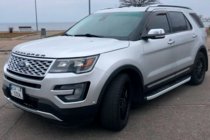 Ford Explorer 2011-2019 Praguri laterale Fullmond (2 buc, aluminiu) foto 6