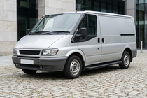 Ford Transit 2000–2014 Praguri Laterale Allmond Black (2 buc, Aluminiu) foto 1