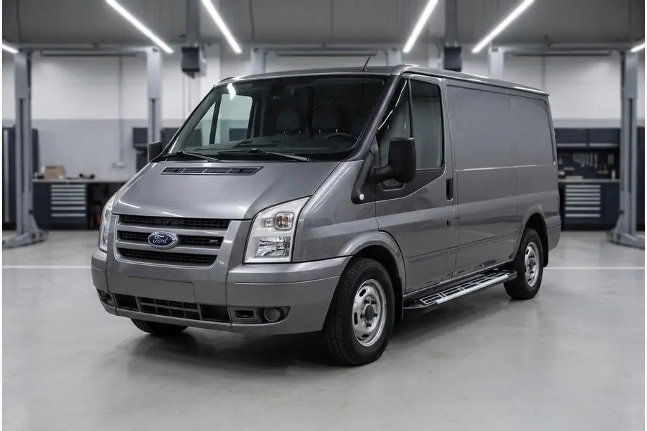 Ford Transit 2000–2014 Praguri Laterale Sunrise (2 buc, Aluminiu) L1 (scurta) Image