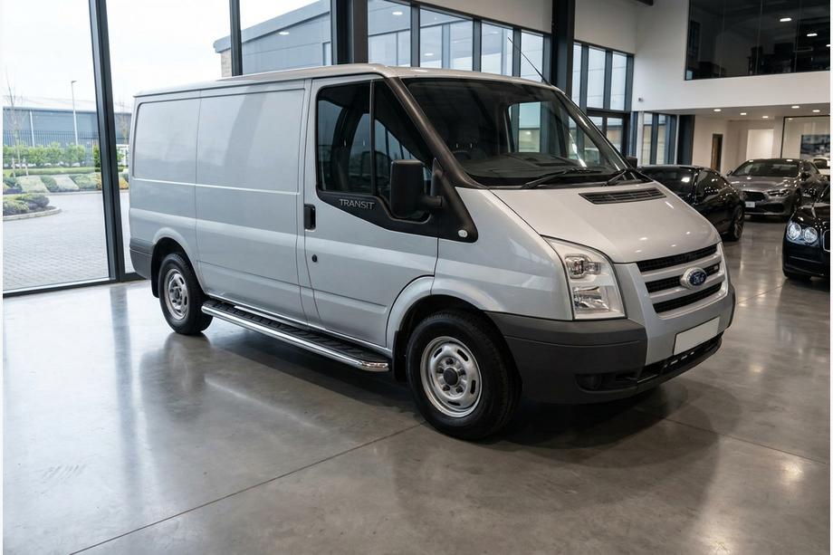 Ford Transit 2000–2014 Praguri Laterale Maydos V1 (2 buc, Aluminiu si Otel Inoxidabil) Image