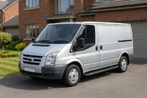 Ford Transit 2000–2014 Praguri Laterale Bosphorus Black (2 buc, Aluminiu) foto 1