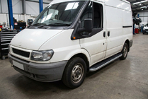 Ford Transit 2000–2014 Praguri Laterale Tayga Grey (2 buc, Aluminiu) foto 1