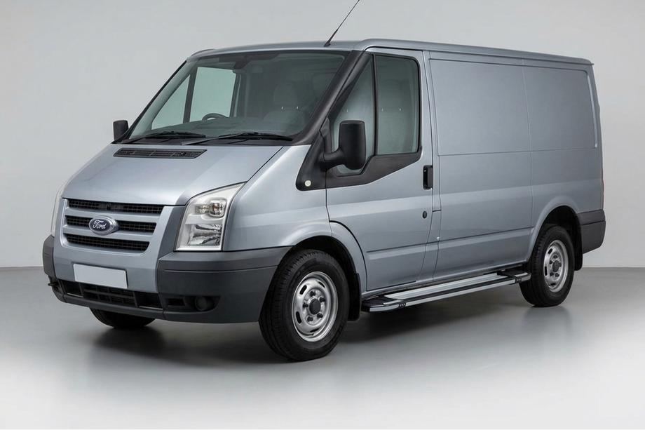 Ford Transit 2000–2014 Praguri Laterale Rainbow (2 buc, Aluminiu) Image