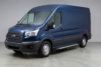 Ford Transit 2014- Praguri Laterale Line (2 buc, Aluminiu) foto 1