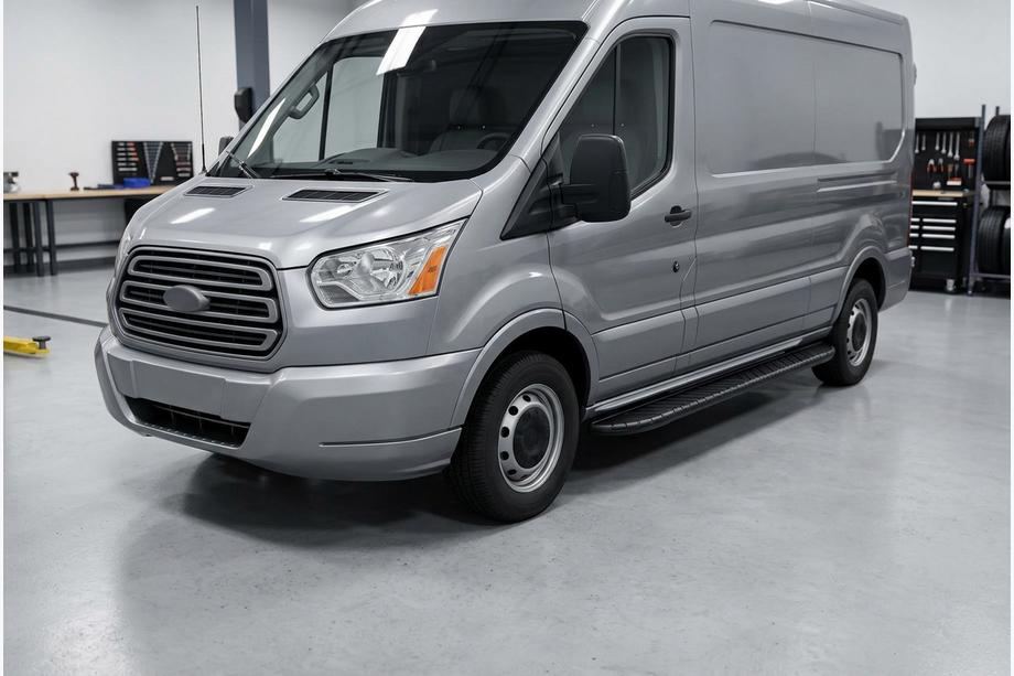 Ford Transit 2014- Praguri Laterale Bosphorus Black (2 buc, Aluminiu) Image