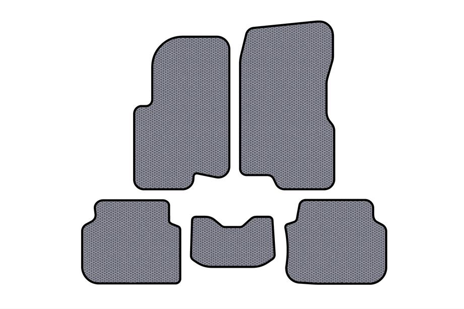 Smart 1998-2007 Covorase din Cauciuc Carsuit (2003-2007, Forfour, Gri) Image