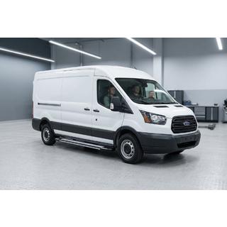 Praguri Laterale Rainbow (2 buc, Aluminiu) Ford Transit 2014- foto 1