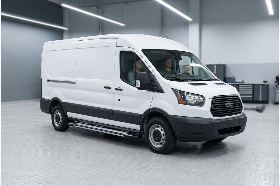 Ford Transit 2014- Praguri Laterale Rainbow (2 buc, Aluminiu) Image