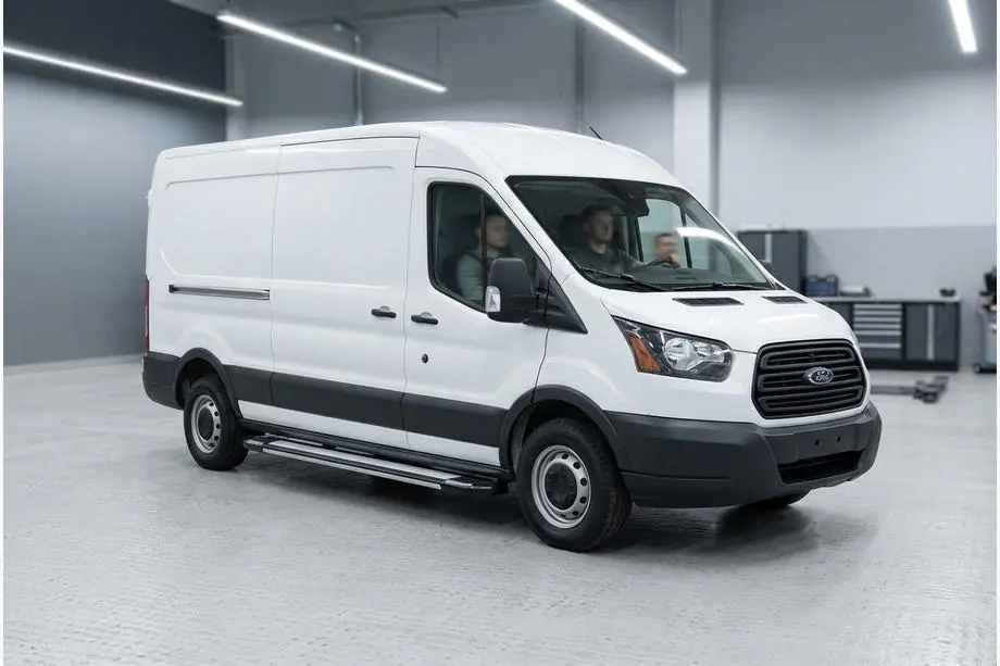 Ford Transit 2014- Praguri Laterale Rainbow (2 buc, Aluminiu) Image