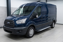 Ford Transit 2014- Praguri Laterale Allmond Grey (2 buc, Aluminiu) foto 1