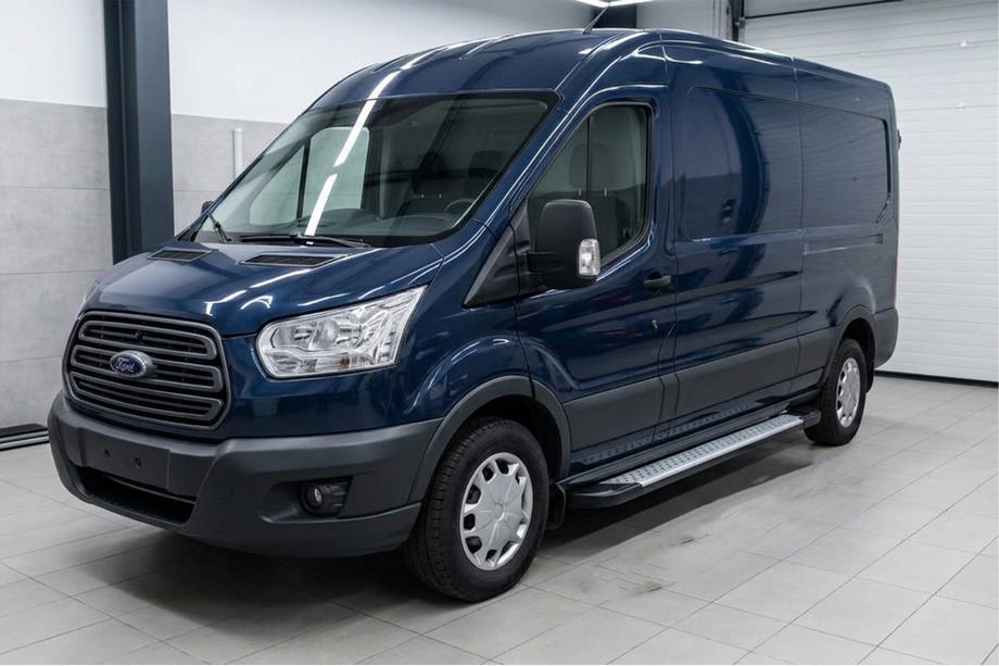 Ford Transit 2014- Praguri Laterale Allmond Grey (2 buc, Aluminiu) Image