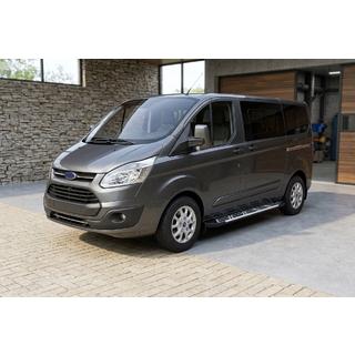 Praguri Laterale Sunrise (2 buc, Aluminiu) Ford Custom 2013-2022 foto 1