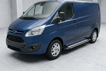 Ford Custom 2013-2022 Praguri Laterale Rainbow (2 buc, Aluminiu) foto 1