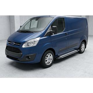 Praguri Laterale Rainbow (2 buc, Aluminiu) Ford Custom 2013-2022 foto 1