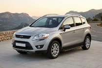 Ford Kuga 2008-2013 Praguri Laterale Allmond Black (2 buc, Aluminiu) foto 1