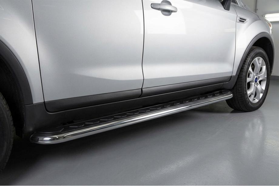 Ford Kuga 2008-2013 Praguri Laterale Maydos V1 (2 buc, Aluminiu si Otel Inoxidabil) Image