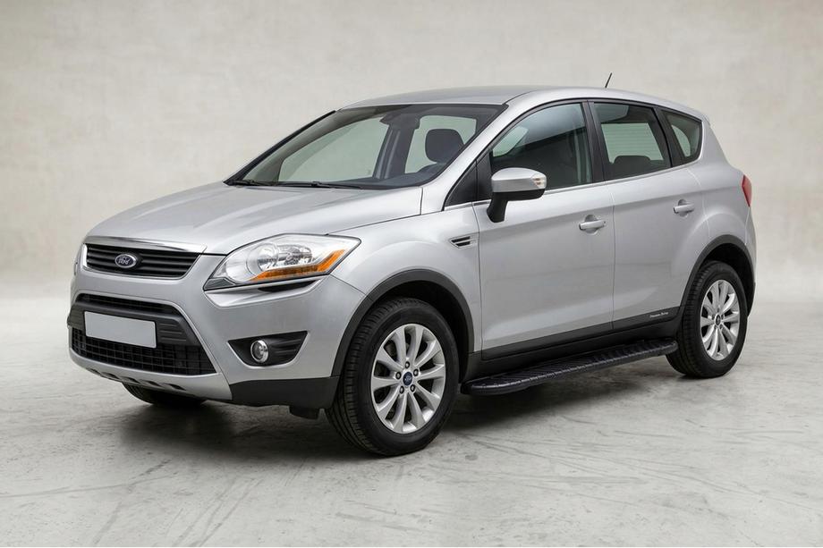 Ford Kuga 2008-2013 Praguri Laterale Bosphorus Black (2 buc, Aluminiu) Image