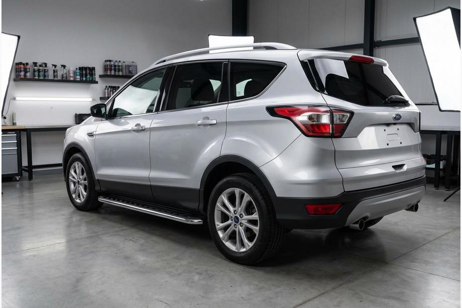 Ford Kuga/Escape 2013-2019 Praguri Laterale Maydos V1 (2 buc, Aluminiu si Otel Inoxidabil) Image