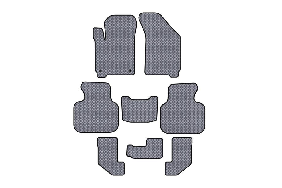 Dodge Journey 2008-2020 Covorase Cauciuc Carsuit (2008-2011, 3 Randuri, Gri) Foto 1