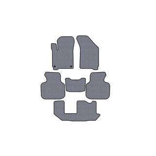 Covorase cauciuc Carsuit (2011-2020, 3 randuri, 7 locuri, gri) Dodge Journey 2008-2020 foto 1
