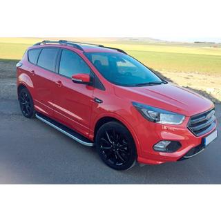 Praguri Laterale Tayga Grey (2 buc, Aluminiu) foto 2