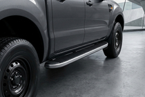 Ford Ranger 2007-2011 Praguri Laterale Tayga Grey (2 buc, Aluminiu) foto 1