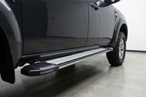 Ford Ranger 2007-2011 Praguri Laterale Rainbow (2 buc, Aluminiu) foto 1