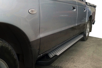 Ford Ranger 2007-2011 Praguri Laterale Allmond Grey (2 buc, Aluminiu) foto 1