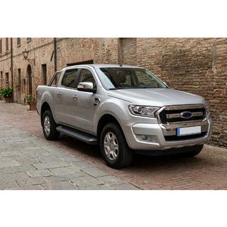 Praguri Laterale Allmond Black (2 buc, Aluminiu) Ford Ranger 2011–2022 foto 1