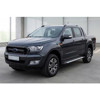 Praguri Laterale Line (2 buc, Aluminiu) Ford Ranger 2011–2022 foto 1