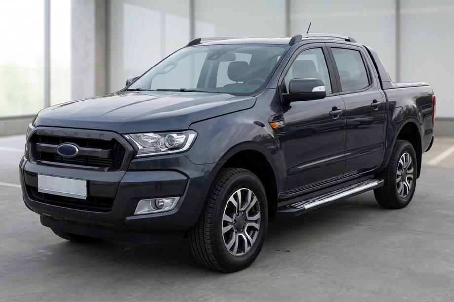 Ford Ranger 2011–2022 Praguri Laterale Line (2 buc, Aluminiu) Image