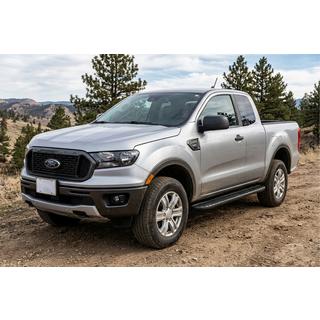 Praguri Laterale Bosphorus Black (2 buc, Aluminiu) Ford Ranger 2011–2022 foto 1