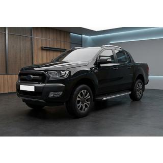 Praguri Laterale Fullmond (2 buc, aluminiu) Ford Ranger 2011–2022 foto 1